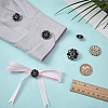 6Pcs 3 Styles Alloy Buttons FIND-FG0004-62A-4