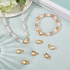 8Pcs Brass Interlocking Clasps KK-BBC0019-68-3