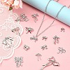 15Pcs 15 Styles Rack Plating Alloy Pendants FIND-YW0006-53P-5