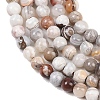 Natural Mexican Agate Beads Strands G-G345-B01-3mm-4