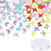  120Pcs Transparent Acrylic Beads TACR-NB0001-16-1