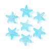Frosted Glass Beads FGLA-T005-01C-1