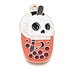 Halloween Alloy Enamel Pendants LS-ENAM-T021-06KCG-1