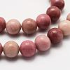 Natural Rhodonite Beads Strands G-J358-03-10mm-3