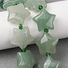 Natural Green Aventurine Beads Strands G-K359-E01-1