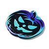 Halloween Theme Opaque Printed Acrylic Pendants SACR-Z005-01C-2