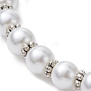 Glass Pearl Beaded Stretch Bracelets BJEW-JB09696-6