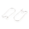 304 Stainless Steel Hoop Earring Findings STAS-P223-01S-01-1