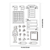 Custom Summer Theme PVC Plastic Clear Stamps DIY-WH0631-0088-2