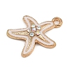 Alloy Enamel Pendants FIND-F013-09G-2