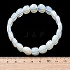 Opalite Faceted Beaded Stretch Bracelets for Women BJEW-K251-07Q-5