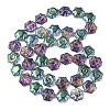 Electroplate Glass Beads Strands EGLA-N008-018-A05-2