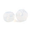 Transparent K9 Glass Beads GLAA-E048-31-2