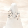 Brass Adjustable Cuff Rings for Women RJEW-B132-02B-P-1