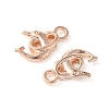 Alloy Dolphin Pendants TIBEP-20596-RG-NR-3