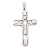 Non-Tarnish 304 Stainless Steel Big Pendants STAS-Z080-04P-1