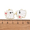 Halloween Alloy Enamel Pendants STAS-I354-01G-I-3