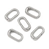 SHEGRACE Brass Spring Gate Rings XGRQ58222-756P-1