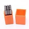 Carbon Steel Stamps AJEW-WH0092-17-2