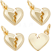 10Pcs Brass Pendants KK-BBC0022-99B-7