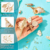 DIY Natural Shell Dangle Earring Making Kits DIY-TA0009-56-4