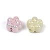 UV Plating Opaque Acrylic Beads MACR-L007-06A-2