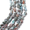 Natural Larimar Beads Strands G-D0002-B38-5
