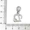 Brass European Dangle Charms LS-KK-Z097-01D-GP-3