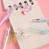 60Pcs 6 Colors Transparent Resin Pendants RESI-CJ0002-09-7