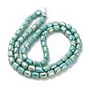 Electroplate Glass Beads Strands EGLA-D030-06E-2