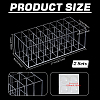 24-Grid Rectangle Acrylic Lipstick Holder MRMJ-WH0075-171-2