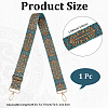 1Pc Evil Eye Pattern Adjustable Nylon Bag Straps AJEW-CL0003-40-2