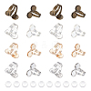 DIY Double Blank Dome Finger Ring Making Kit DIY-UN0004-25A-1