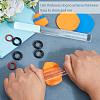 1 Set Acrylic Rolling Pins AJEW-SP0002-49-4