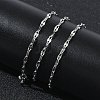 2.3MM 304 Stainless Steel Dapped Chain Necklaces for Women SA-CBACA62-04P-2