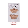 Butterfly Wood Magnetic Needle Pin PW-WG12162-03-1