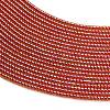 Electroplate Glass Beads Strands GL-CBAA615-01J-3