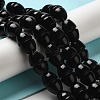 Natural Obsidian Beads Strands G-P521-C01-01-2