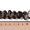 Natural Smoky Quartz Beads Strands G-B072-C01-03-5