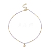 Summer Beach 304 Stainless Steel Pendant Necklaces for Women NJEW-JN05241-03-4