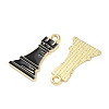 Alloy Enamel Pendants ENAM-B034-01B-02-2