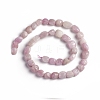 Natural Kunzite Beads Strands G-D0002-D68-2