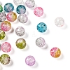 210~250Pcs 10 Style Spray Painted Crackle Glass Beads CCG-YW0001-06-5