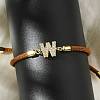 Adjustable Nylon Cord Bracelets X-BJEW-C096-01G-23-3