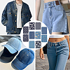 20Pcs 10 Styles Rectangle Cloth Patches PATC-CY0001-64-5