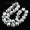 Handmade Bumpy Lampwork Beads Strands LAMP-S194-020-2