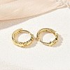 Brass Hoop Earrings KK-CBA30C7-16G-3