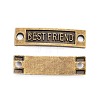 Tibetan Style Links connectors for Friendship TIBE-4270-AB-FF-2