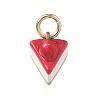 Spray Painted Brass Charms KK-CBAEB58-02A-1