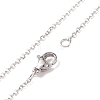 Natural Gemstone Cage Pendant Necklace with 304 Stainless Steel Cable Chains for Women NJEW-JN03905-01-6